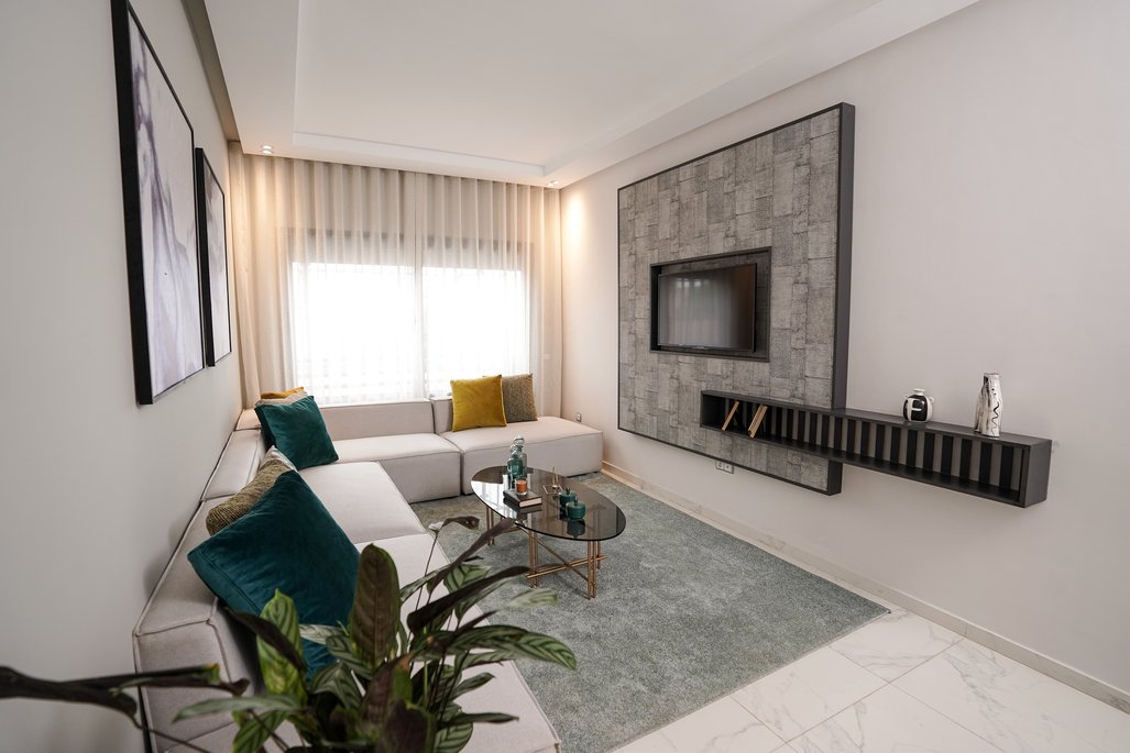 Jardins d'Eden - Appartement a Ain Sebaa - Salon