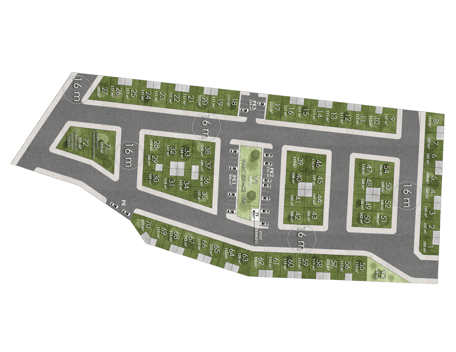 Vente de lots de terrains à Lissasfa